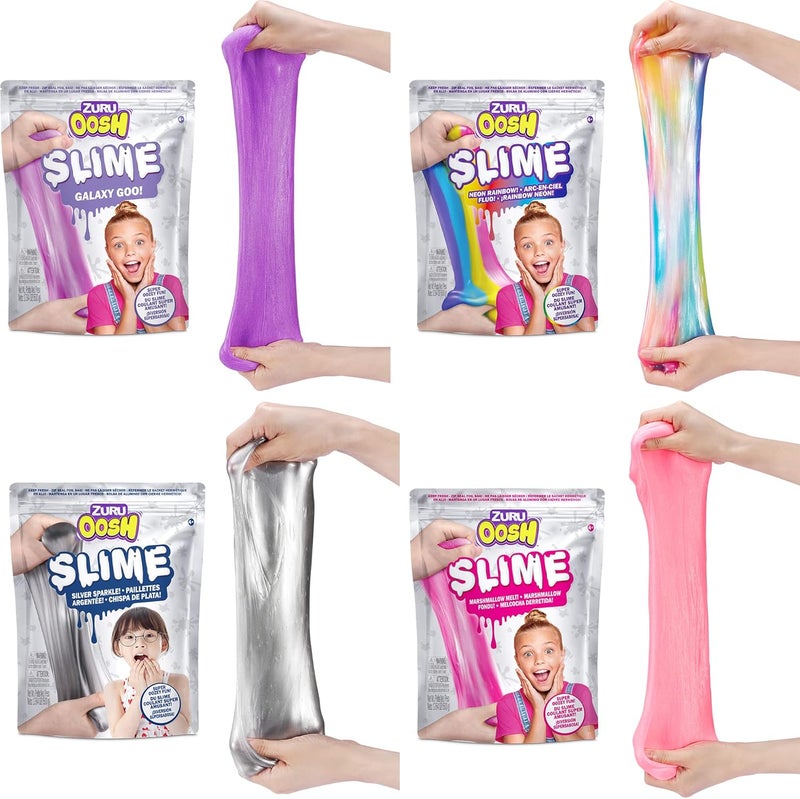 ZURU Oosh Standard Slime Foil Bag Series 1 – Stretchy Slime Toy - Image 1
